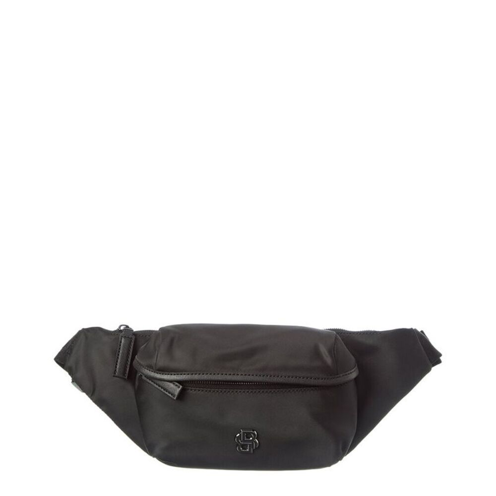 Hugo Boss B Icon Flap Canvas Bumbag, Black